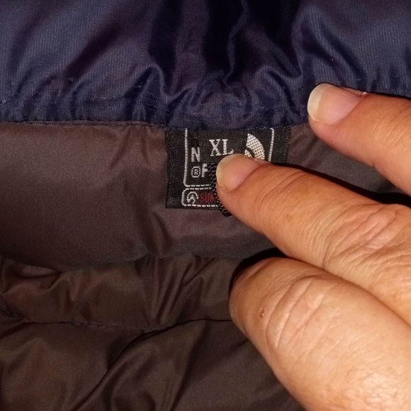 The North face Summit series jacket EUC  blue ladies,s /unisex jacket size xl - Picture 10 of 13